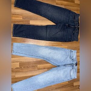 Men's Blue and Light Blue Jeans from GAP BUNDLE SIZE 36x30 style slim taper